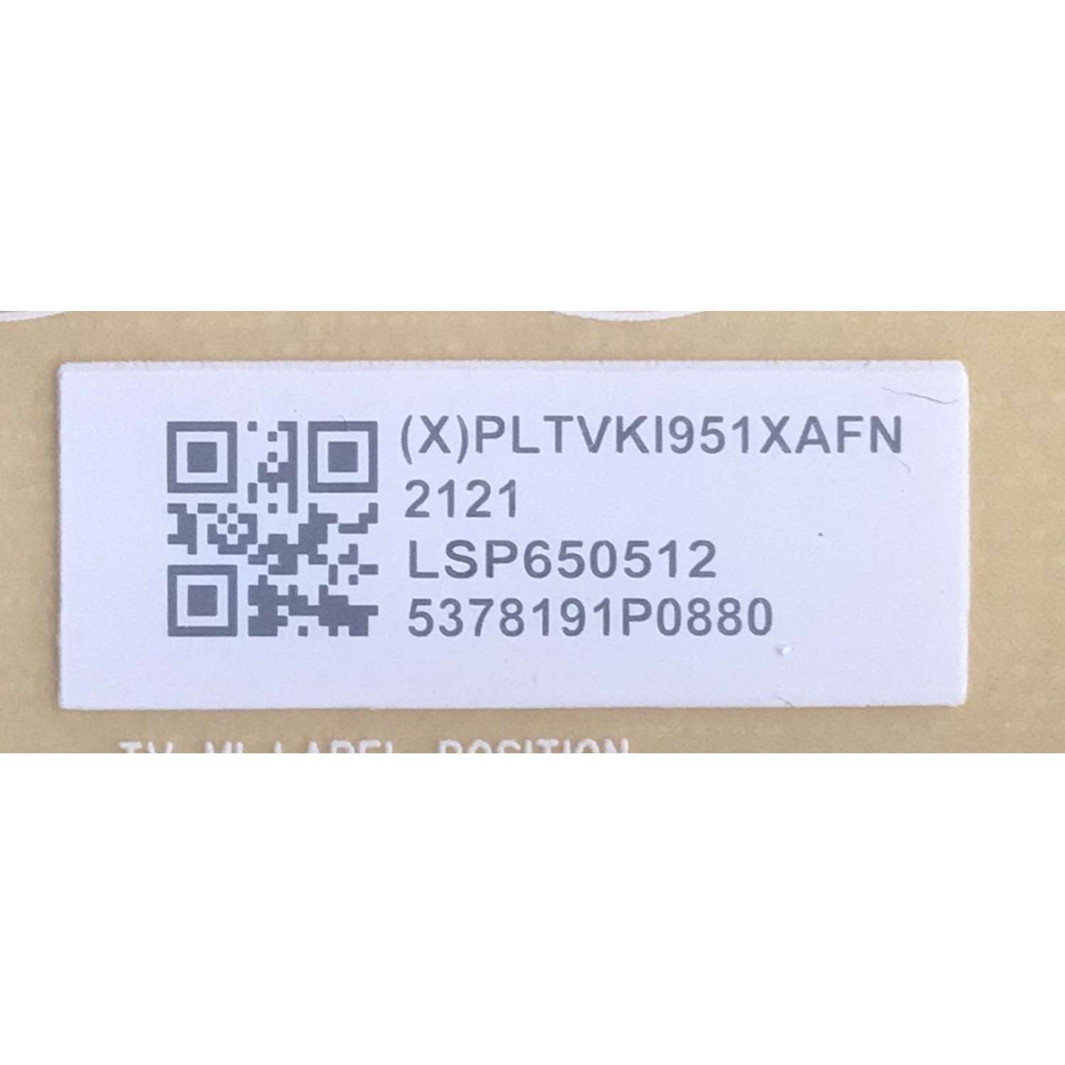 FUENTE DE PODER PARA TV INSIGNIA / NUMERO DE PARTE PLTVKI951XAFN / 715GA025-P01-008-003M / VKI951XAFN / PANEL TPT650WR-QVN07.U REV:S901P / DISPLAY T650QVN07.9 / MODELO NS-65F501NA22 - Imagen 2